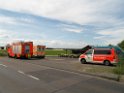 VU Auffahrunfall Reisebus auf LKW A 1 Rich Saarbruecken P62